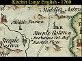 12. Kitchin map of Steeple Aston 1760
